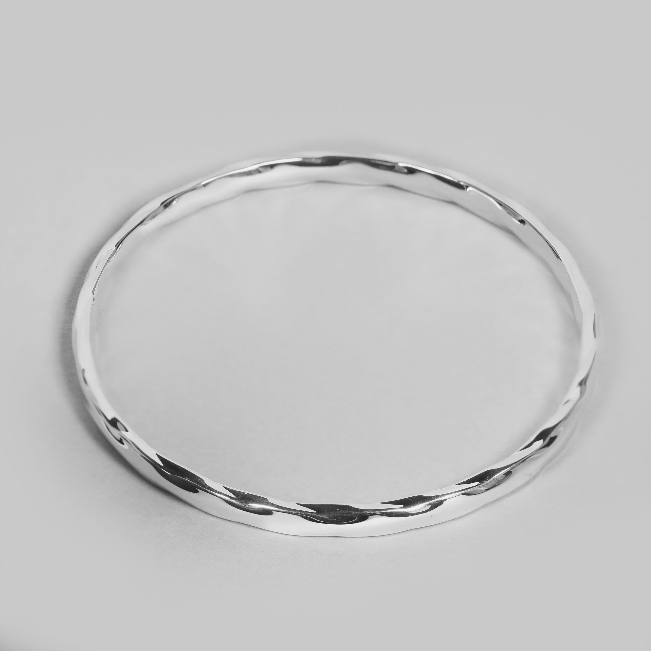 4mm Twisted Slave bangle in sterling silver. – Simply Silver Jewellery